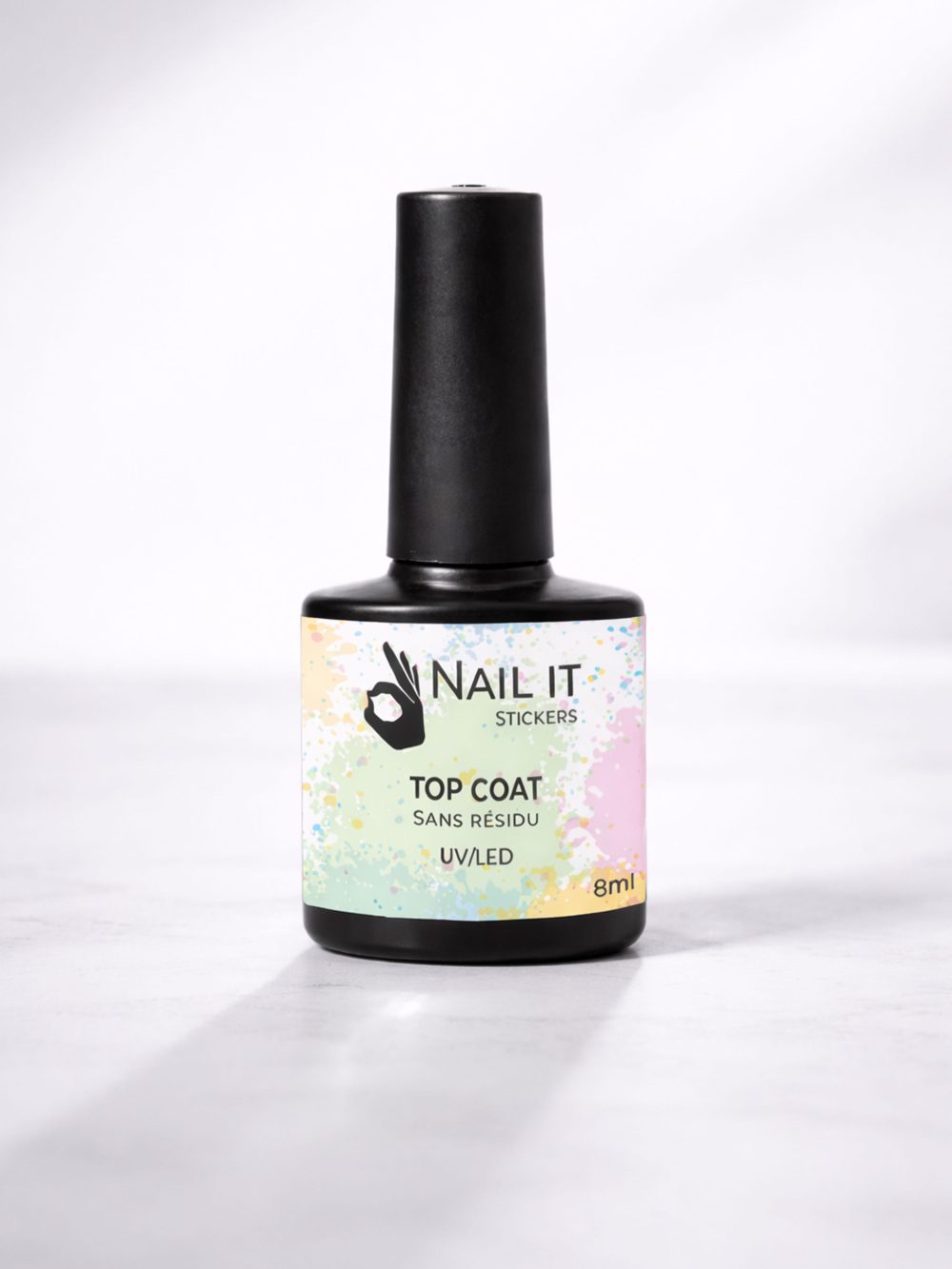 Flacon de top coat permanent 8ml