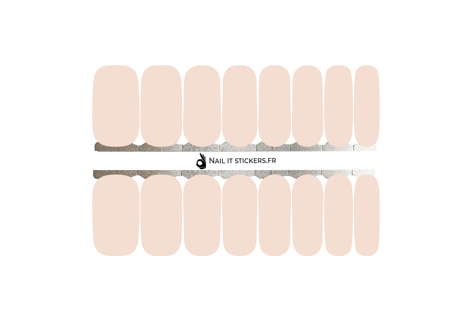 Coconut latte nails en stickers
