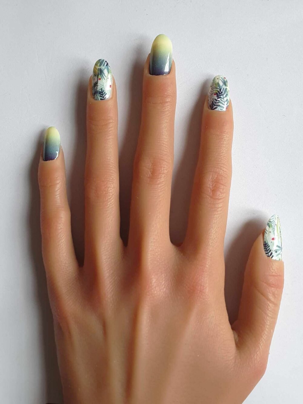 Stickers pour ongles - Tropicana