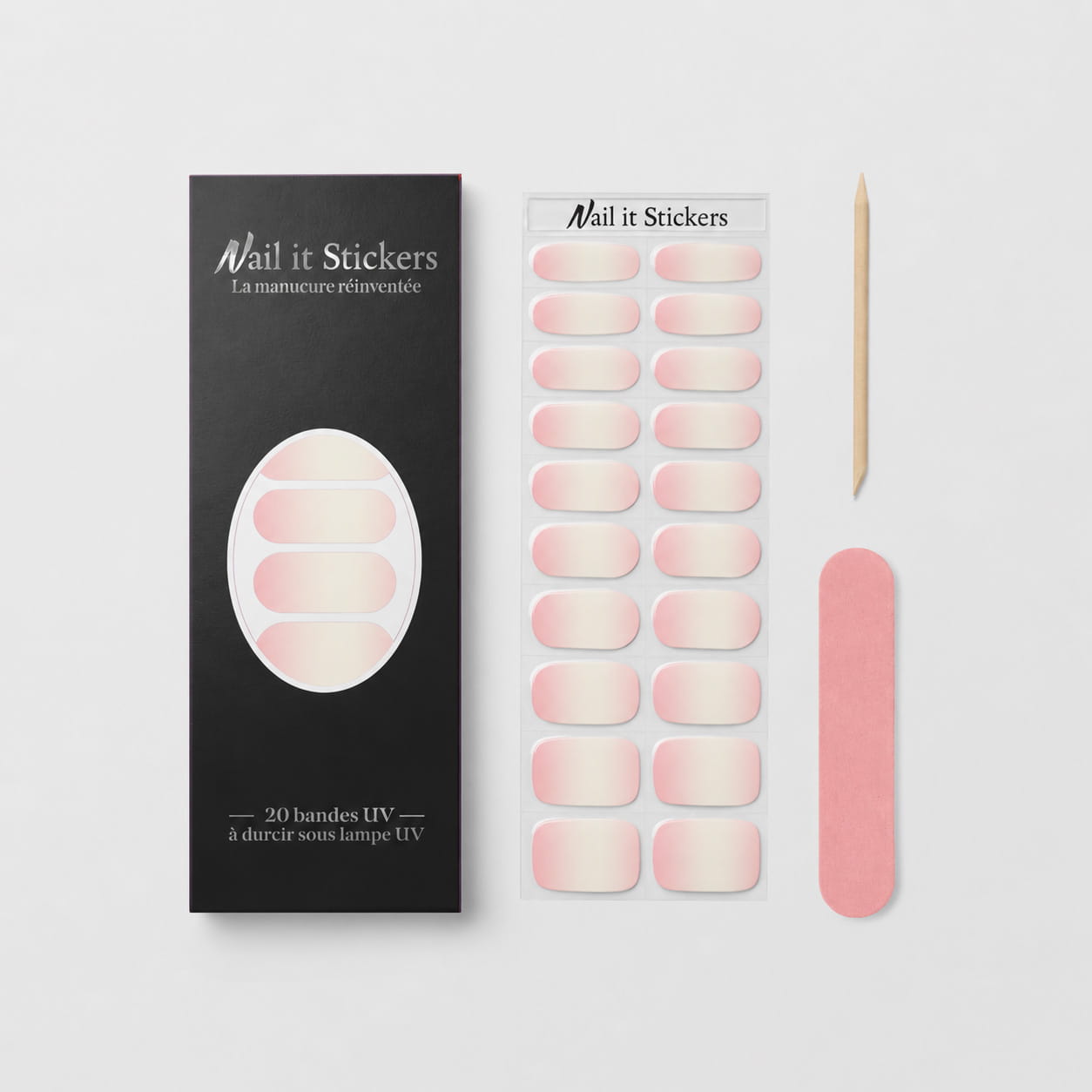 Stickers ongles gel UV - Babyboomer UV – Image 4