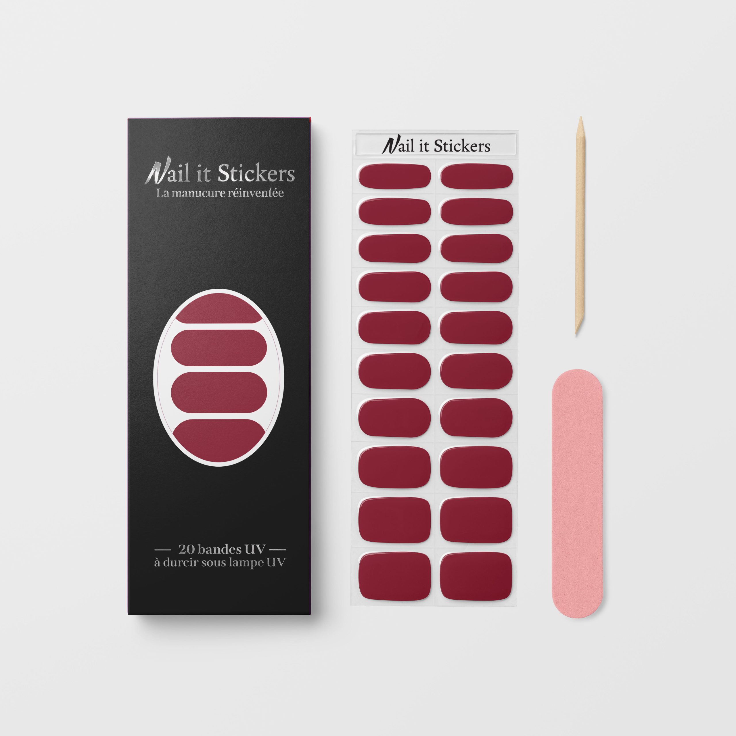 Stickers ongles gel UV - Cassie – Image 4