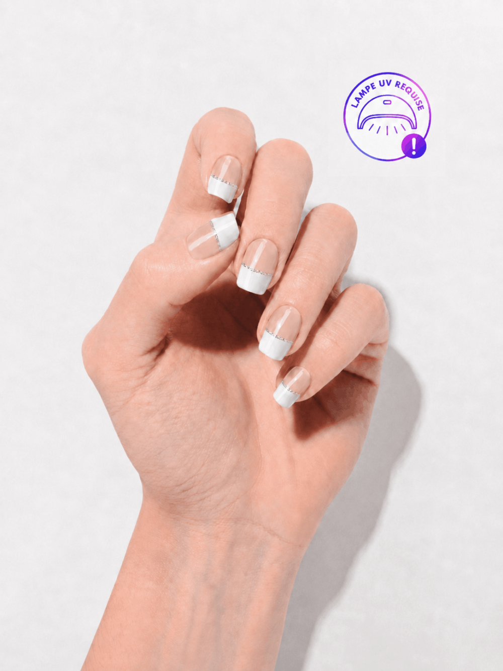 Stickers ongles gel UV - French Diam's