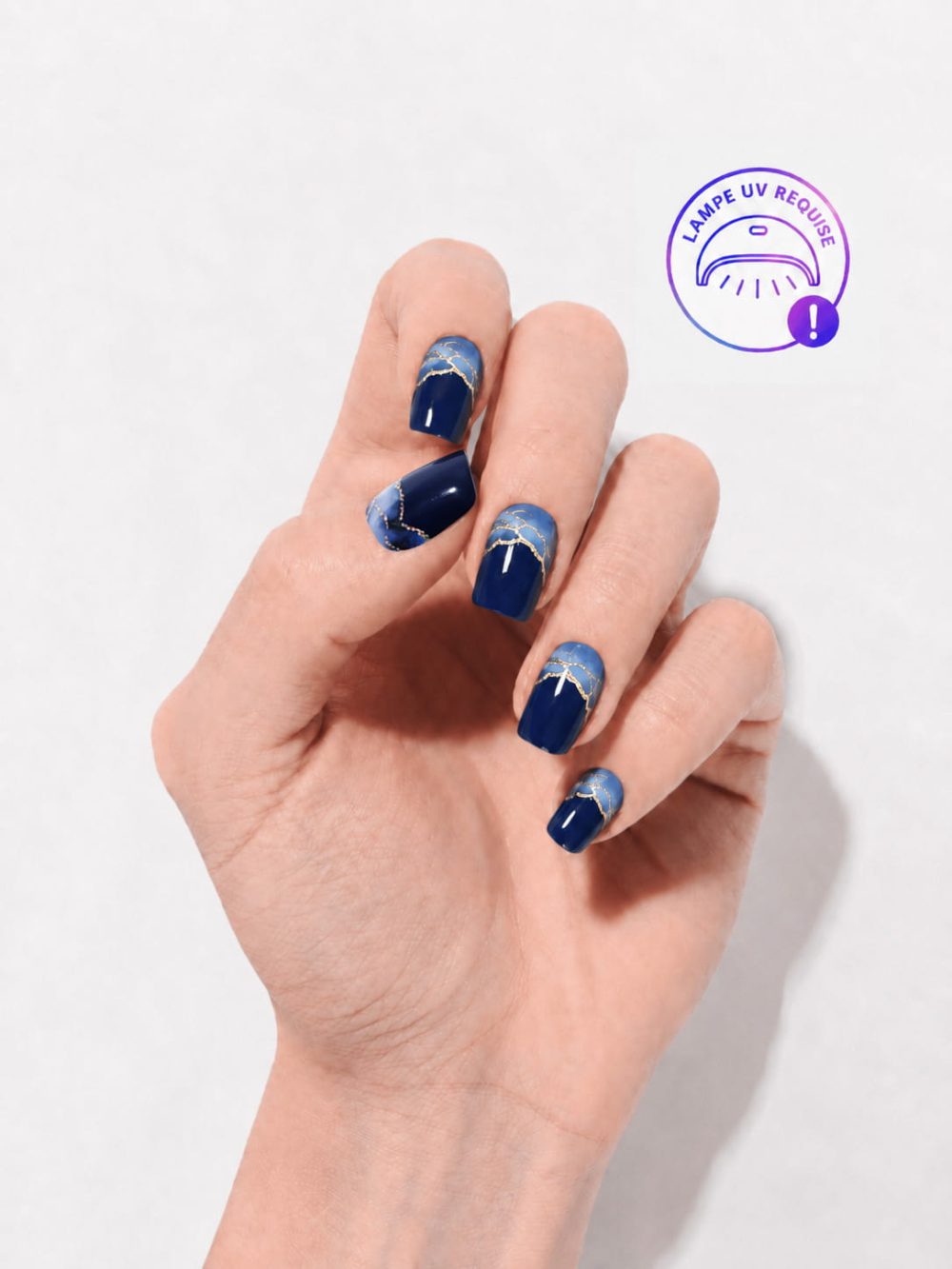 Stickers ongles gel UV - Marina