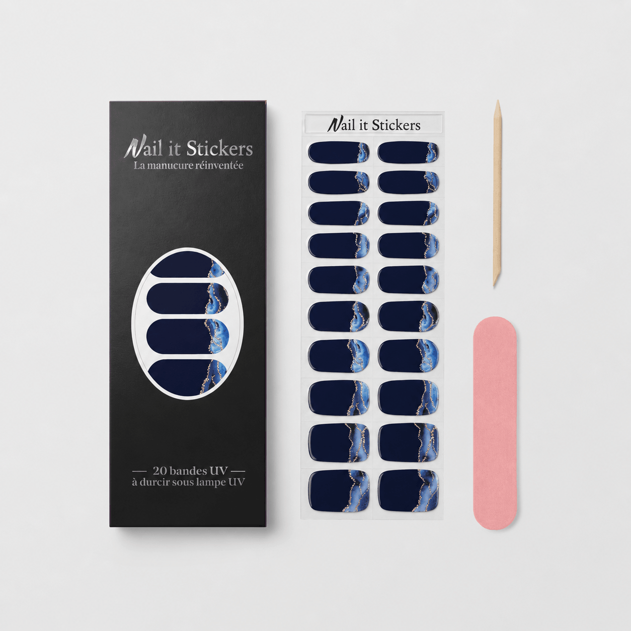 Stickers ongles gel UV - Marina – Image 4